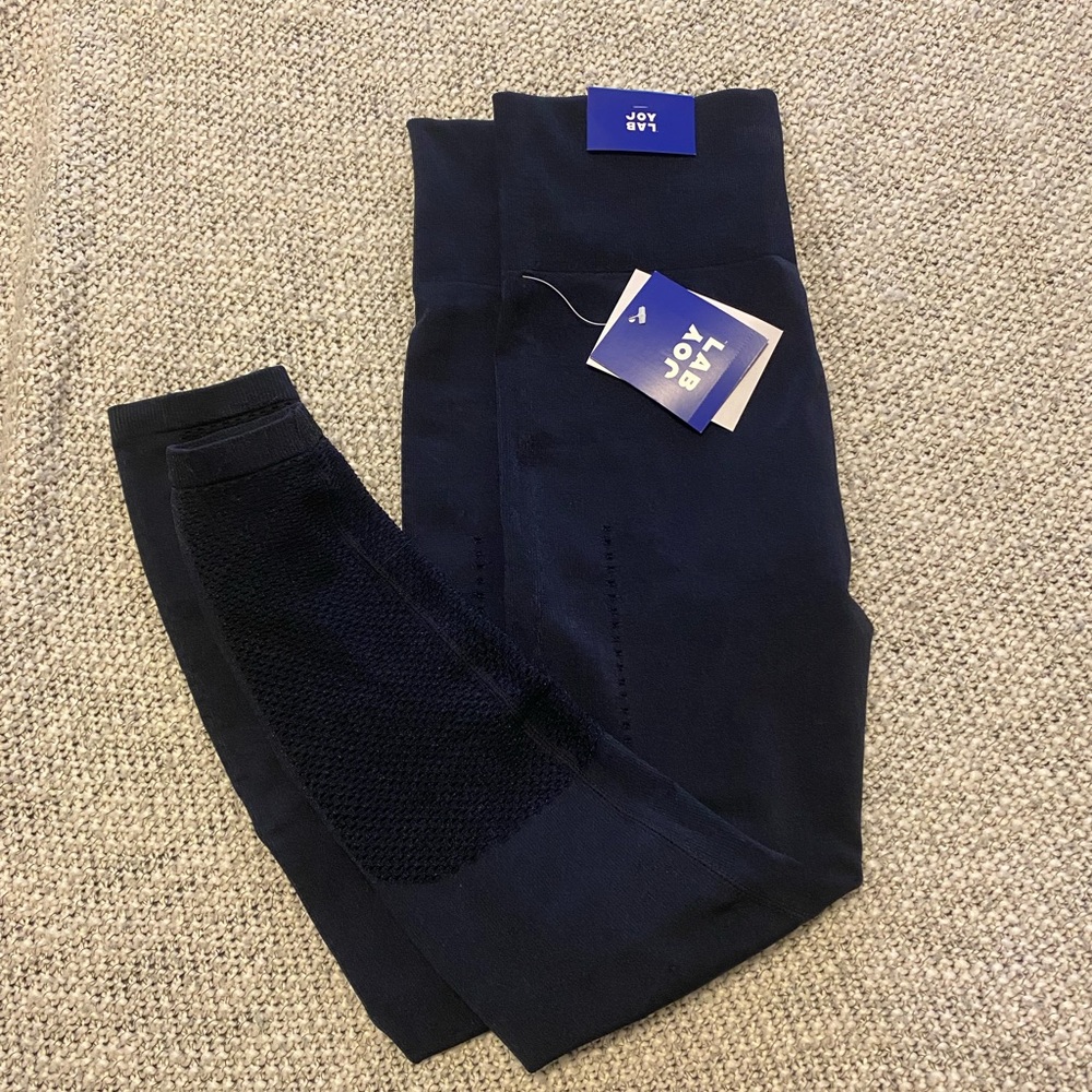 Target Joy Lab blue 7/8 lengths leggings size large